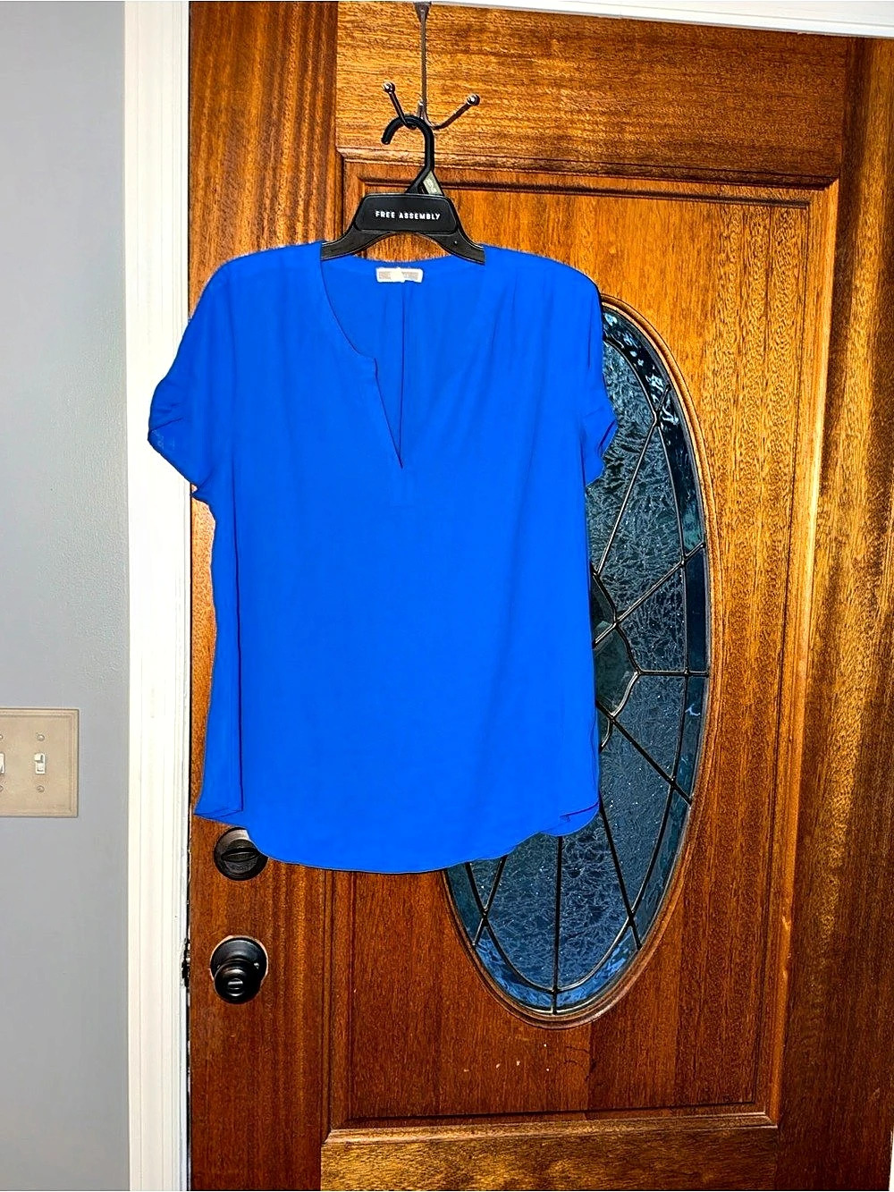 Apt. 9 Blouse in Blue Size Large Like New